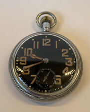 WW2 WALTHAM POCKET WATCH - ROYAL NAVY (1943)