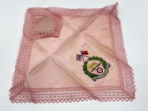 Rare ww1 silk - lace, hampshire