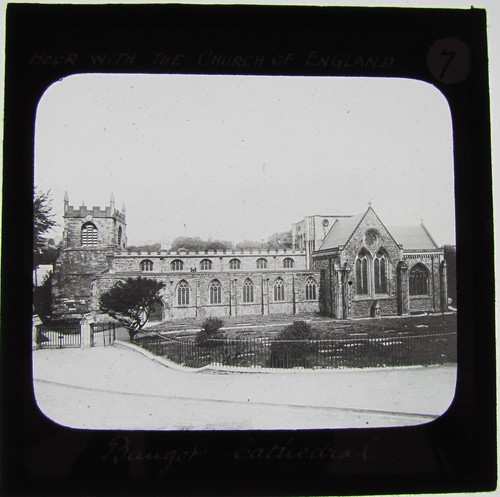 Glass magic lantern slide - magic,