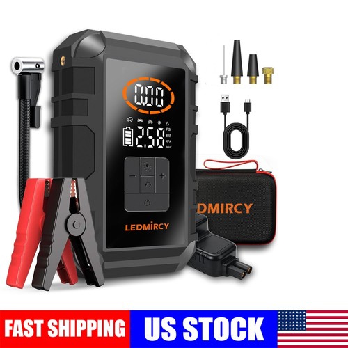 Car jump starter 8000a - jump, air