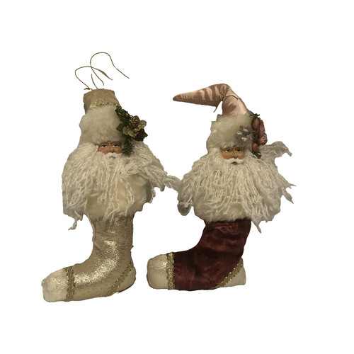 Vintage santa stocking - santa,