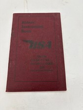BSA Riders Instructions Book