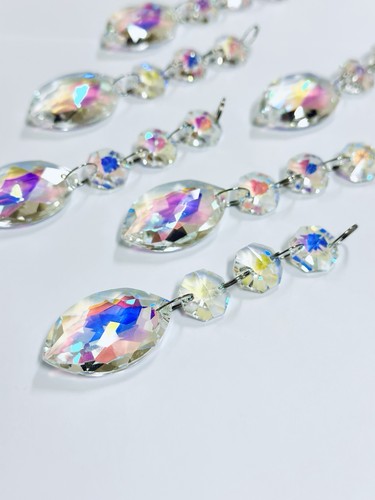 Pack crystal oval - of, 4
