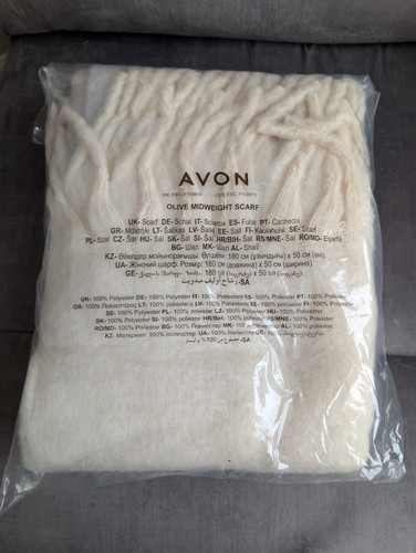 Avon olive midweigt scarf - avon,