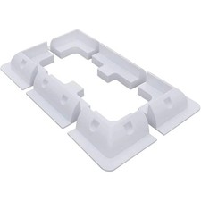 6 Piece ABS solar panel mounting brackets for campervans, motorhomes or boats