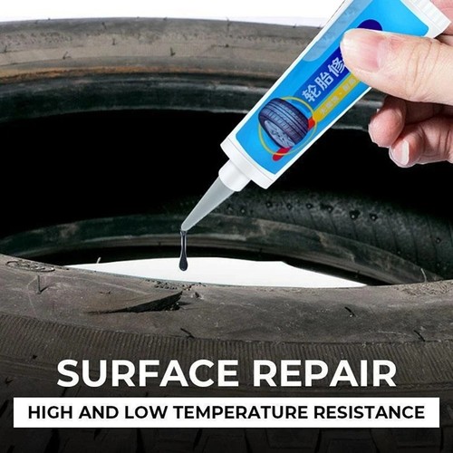 Tire repair black glue - black,