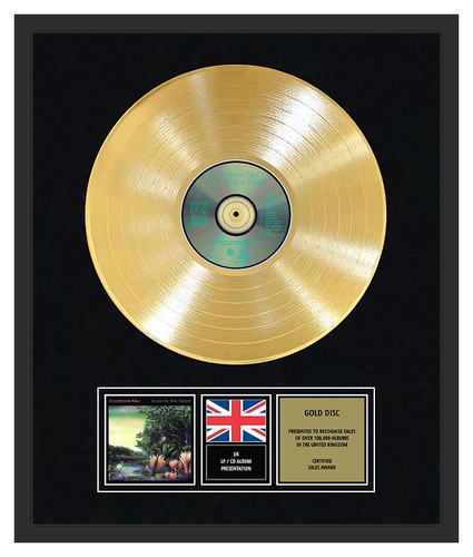 Fleetwood mac gold disc - -,