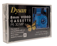 Dysan 8mm pal - 8mm, secam