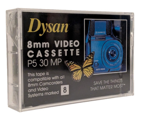 Dysan 8mm pal secam - p5,