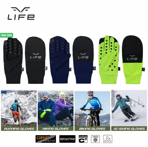 Men winter gloves - winter, touchscreen