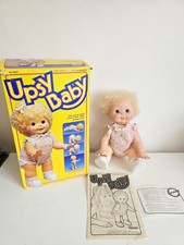 RARE 1985 Vintage Upsy Daisy Doll Kenner Original Box Vinyl  Dress