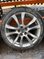 2013-2018 MAZDA 6  19" ALLOY WHEEL & TYRE 7.5J ET45 225/45 R19. 9965087590
