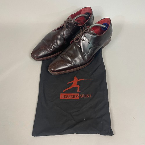Jeffery west brown leather - west,