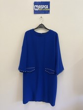 Peruzzi Royal Blue Shift Dress
