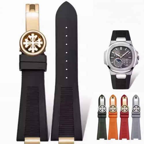 Rubber watch strap for patek - watch,