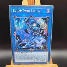 YUGIOH Secret Rare Evil Twin Lil-La BLCR-EN097 1st Edition