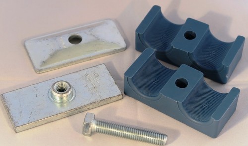 Hydraulic pipe clamp double - hydraulic,