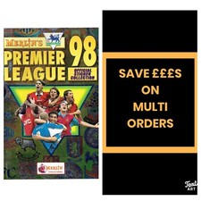 Merlin Premier League 1998 Unused Stickers Multi Listing Choose your Stickers..