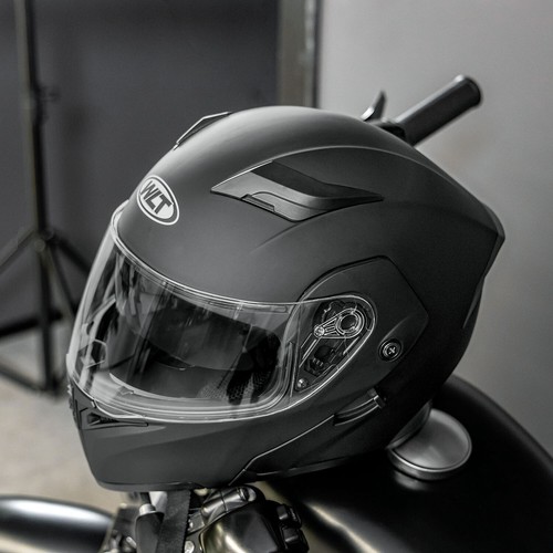 Motorcycle helmet flip - helmet, up