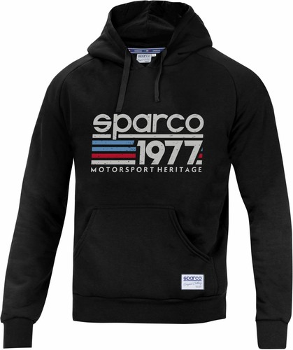 Sparco 1977 hoodie black - sparco,