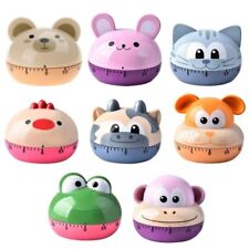 Animal Mechanical Timer for Kids Gifts Egg Kitchen Tooth Brushing Clock 60Mins◈