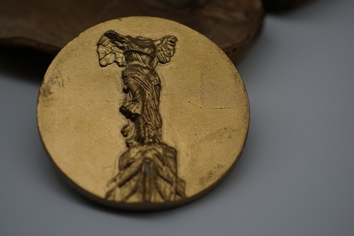 Vintage medal gold - vintage, with