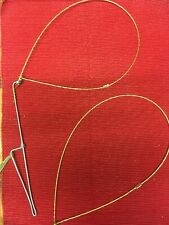 Rabbit snares mixed pack; 10x figure four snares and 10x fence snares - DS