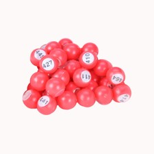 Numbered Raffle Bingo Balls