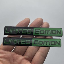 3D Limited Edition Sticker Car