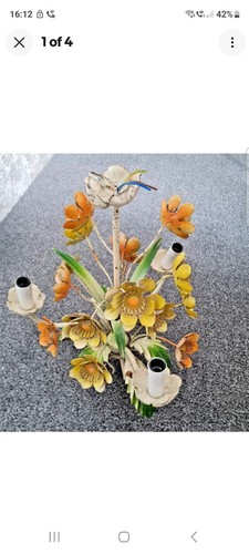 Vintage french orange yellow - french,