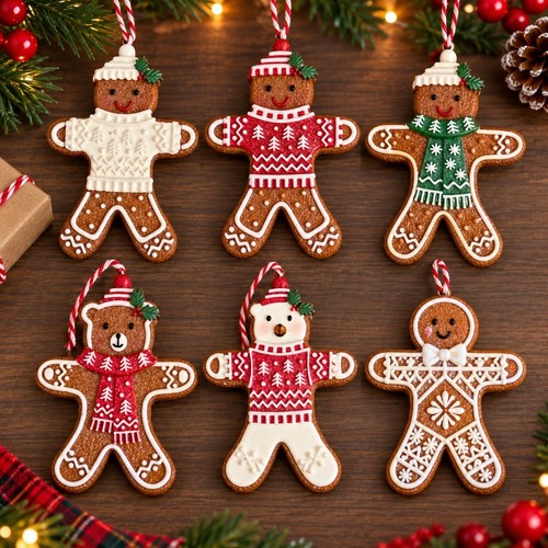 Resin iced gingerbread - resin,