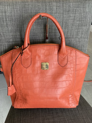 Mcm croc orange - mcm,
