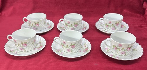 Haviland sylvia white pink - sylvia,