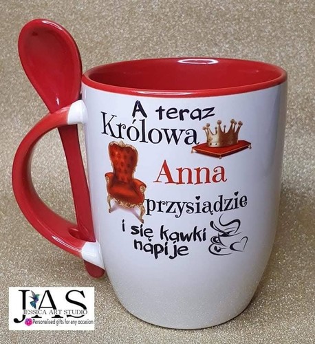 Personalized ceramic mug - , with