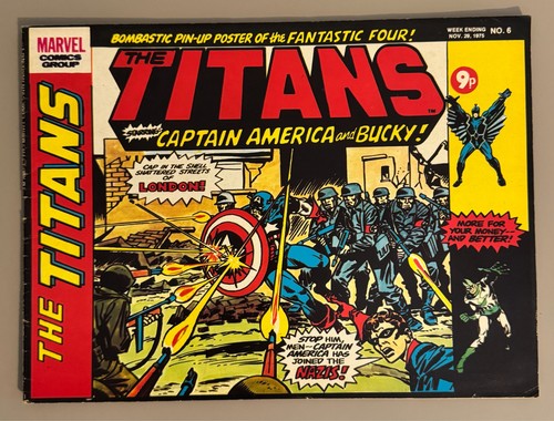 Marvel comics the titans - marvel,