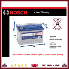 Car Battery S4009 Bosch 096R