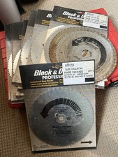 8 x 235mm Black & Decker Professional Industrial Circular Saw Blades A7911
