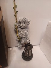 Highland Cow Solar Lantern