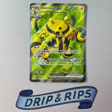 Electivire ex 212/182 Destined Rivals Full Art Ultra Rare Pokemon Card Near Mint