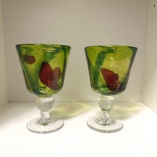2 Mdina Blown Art Glass