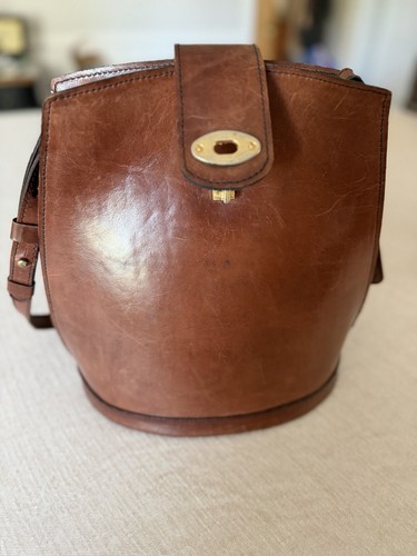 Purse vintage bucket bag - purse,