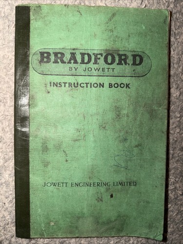 Jowett bradford type cwt - jowett,