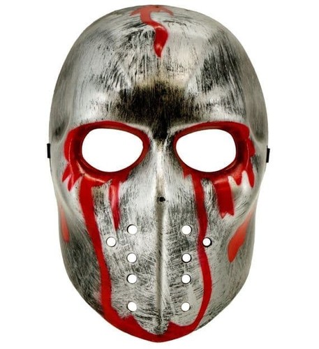 Halloween bloody hockey mask - halloween,