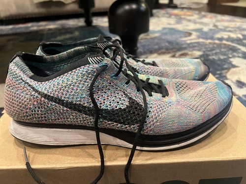 Nike flyknit racer multicolor - flyknit,