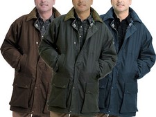 Mens padded wax jacket british - mens,