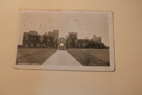Kingsgate castle postmark - kingsgate,