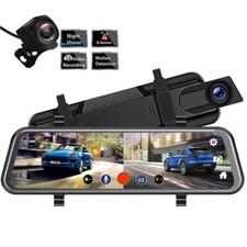 10" Mirror Car DVR 1080P Dual