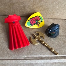Playmobil Knights Helmet Axe Cape Eagle Shield, History Castle Soldier Spares 43