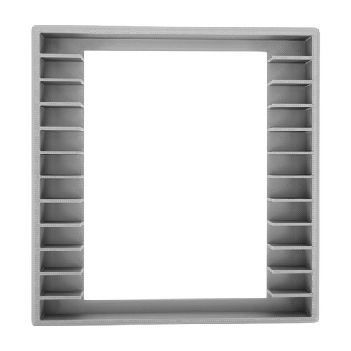 Cassette tape shelf organizer - ,
