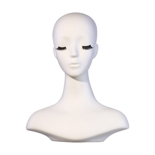 Hairpiece stand bust long neck - hairpiece,
